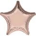 18-inch Rose Gold Star-Shaped Foil Balloon