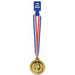 Gold 4-Inch Medal with 30-Inch Ribbon
