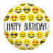 Emoji Birthday 18-Inch Foil Balloon
