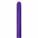 Sempertex 360 Violet Purple Twisting Balloons, 50 Count