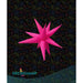 DecoChamp Neon Pink Starburst Foil Balloon, 26 Inch