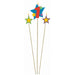 Number 1 Star Candle Stick (9/Pk)
