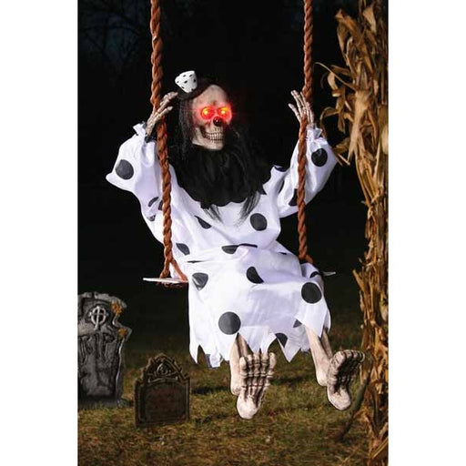 Décoration d'Halloween clown lumineux suspendu de 36 pouces