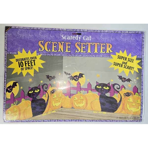Scaredy Cat Halloween Scene Setter