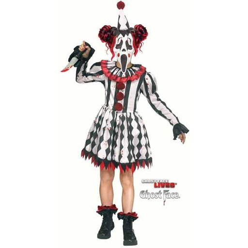 Harlequin Ghost Face Child Costume, Large 12/14