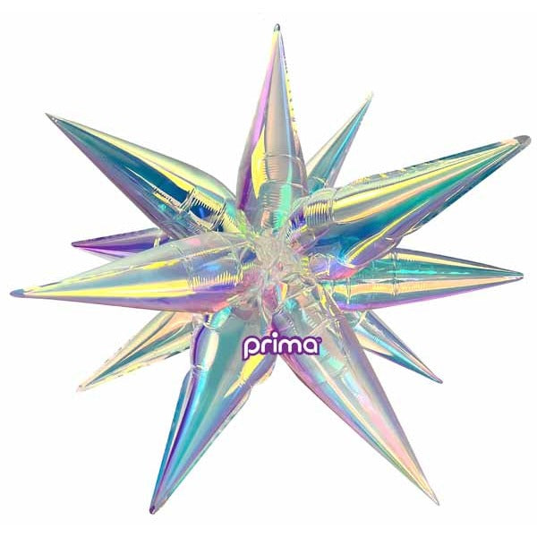 Prima Primadescent 26" Starburst Foil Balloon, 1 Count