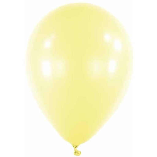 Lemon Yellow 11 Inch Latex Balloons, 100 Count