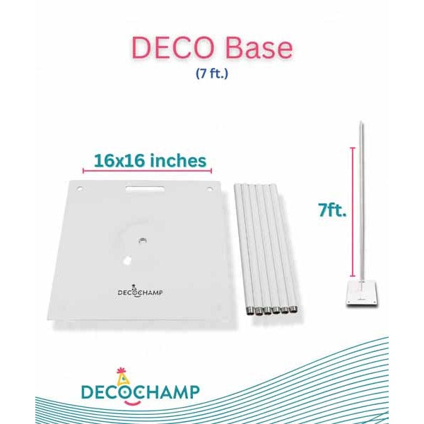 DECOCHAMP DECO BASES 16" X 16" 7' HIGH
