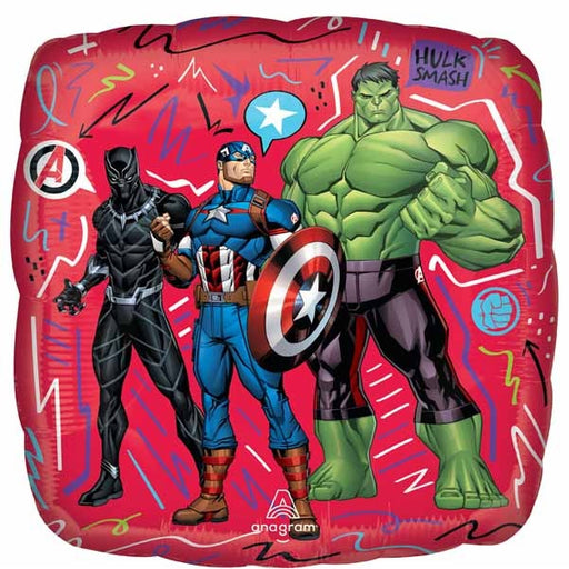 Marvel Avengers 18-Inch Square Foil Balloon