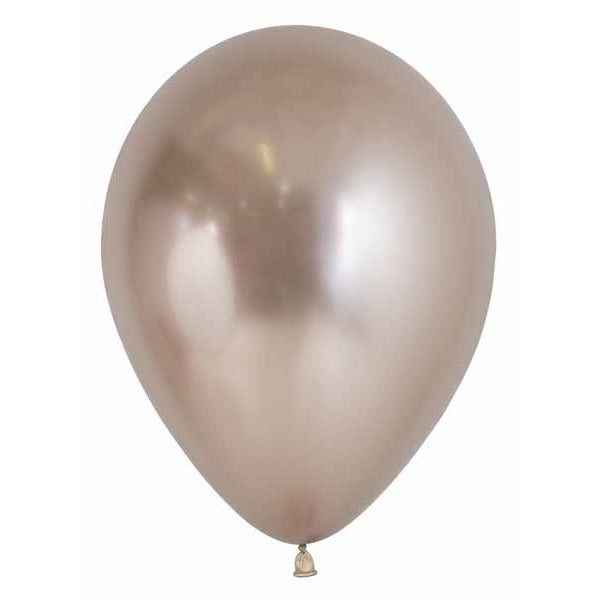 Sempertex Reflex Champagne 11-Inch Latex Balloons, 50 Count