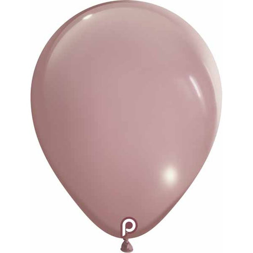 Prima Dusty Rose 11-Inch Round Latex Balloons, 100 Count