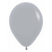 Sempertex Grey #081 11" Latex Balloons, 50 Pack