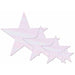 15-Inch Opal Foil Star Decoration