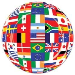 International 9-Inch Plates, 8 Count