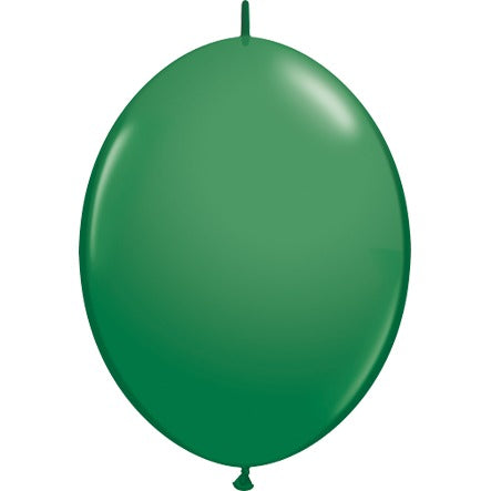 Qualatex Green 12-Inch QuickLink Latex Balloons, 50 Count