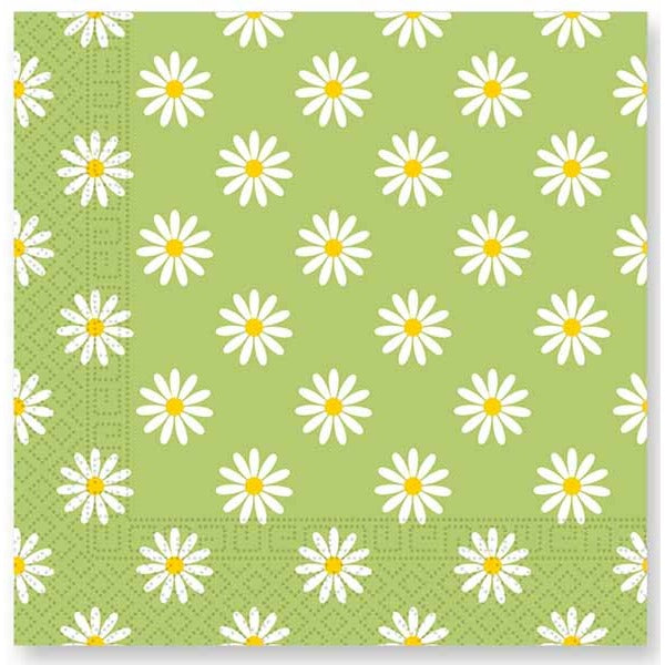 Daisy 3-Ply Luncheon Napkins, 20 Count