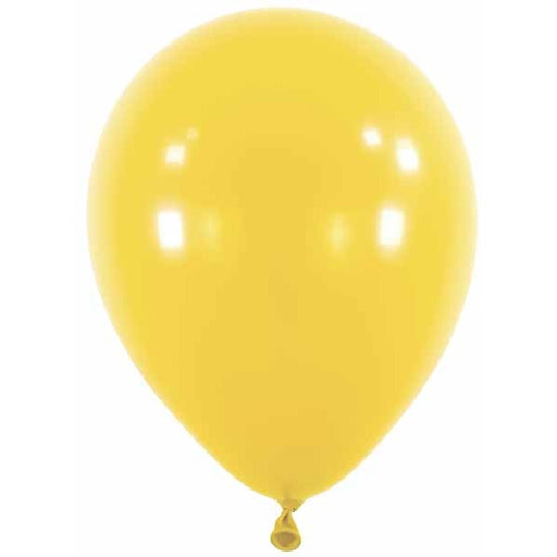 Anagram Mustard Yellow 5 Inch Latex Balloons, 100 Pack