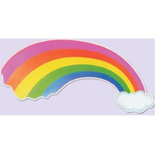 31-Inch Rainbow Cutout