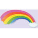 31-Inch Rainbow Cutout