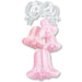 "20" Pink Bell Cluster For Parties And Events"