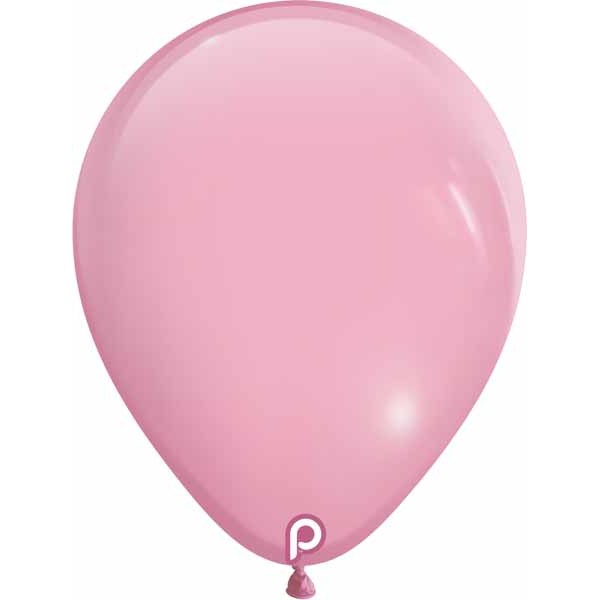 Prima Baby Pink 5-Inch Round Latex Balloons, 100 Pack