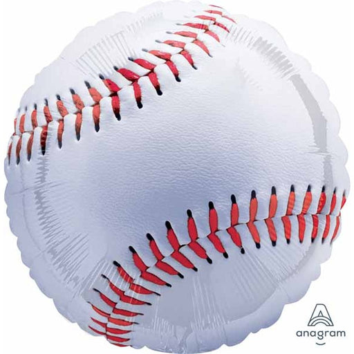 Championship Baseball 24-Inch Jumbo Round Foil Balloon