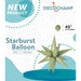 Decochamp 40-Inch Olive Starburst Foil Balloon