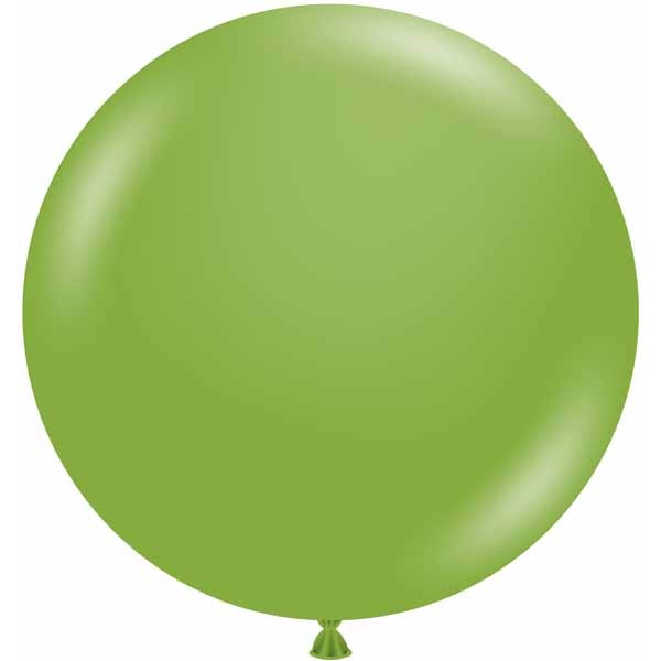 TUFTEX 24-Inch Fiona Green Latex Balloons, 25 Count