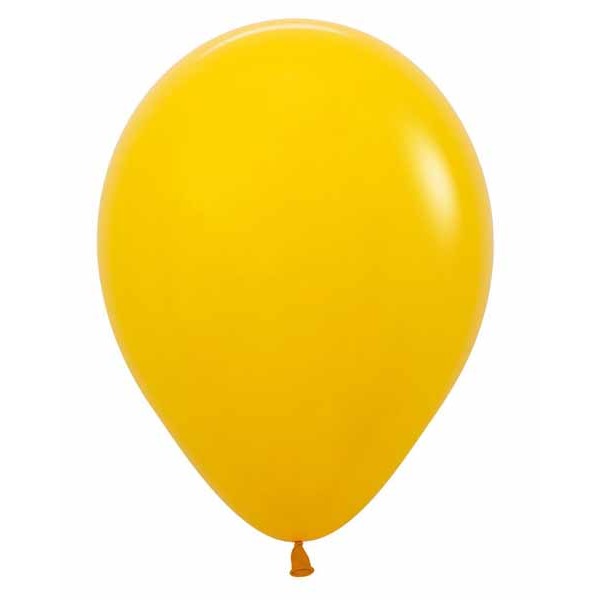 Sempertex Honey Yellow 5-Inch Latex Balloons, 50 Count