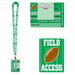 GAME DAY PARTY PASS 25" 2 SIDED MIN 3