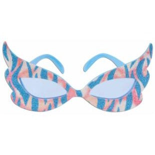 Glittered Rock & Roll Diva Fanci-Frames Novelty Glasses
