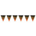 Flame Pennant Banner, 10 Inches x 12 Feet