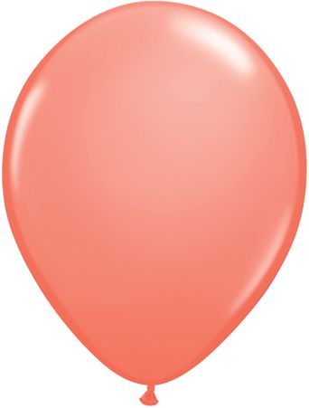 Qualatex Coral 5″ Latex Balloons (100/Pk) 