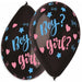 Gemar 13-Inch Black Boy/Girl? Latex Balloons, 50 Pack