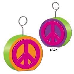 Peace Sign Photo and Balloon Holder, 6 oz