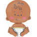 24" Celebrate Baby Shape Balloon.