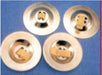 Gold Finger Cymbals, 4 Count