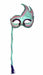 Assorted Colour Plastic Masquerade Mask with Stick