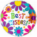 Best Wishes Daisies 18-Inch Foil Balloon