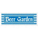 BEER GARDEN BANNER 5' X 21"