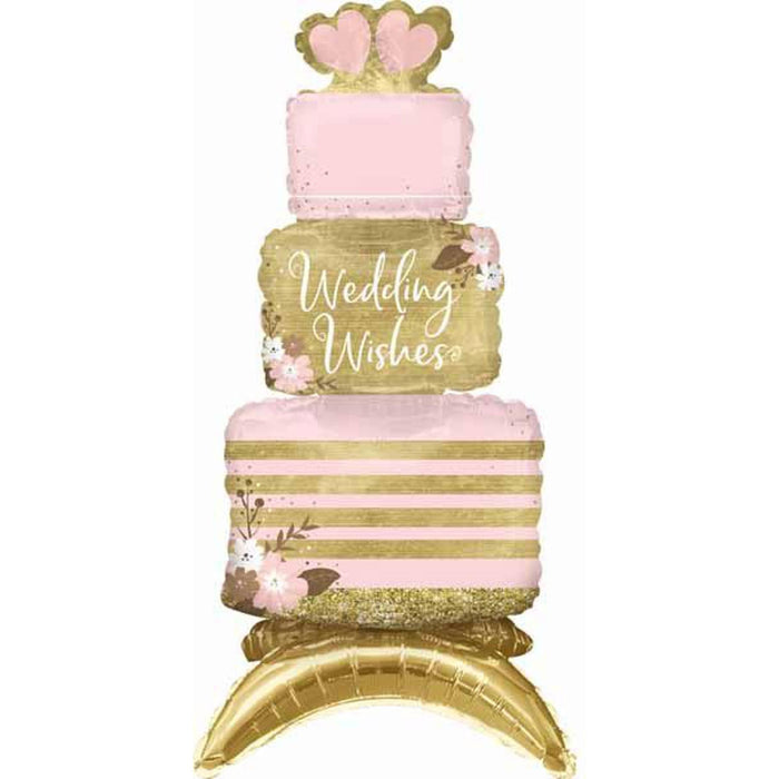 25" Wedding Cake Topper With Intricate Design - A75 Package.