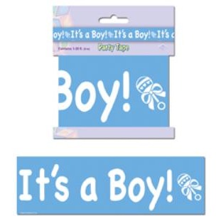 It's a Boy Party Tape, 1 Pack