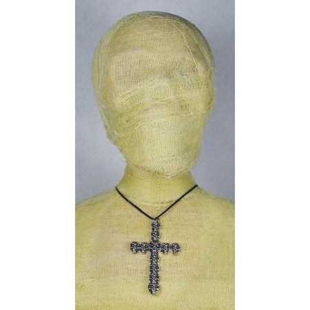 Skull Cross Costume Necklace, Assorted Styles