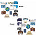 Around the World Two-Sided Party Sign