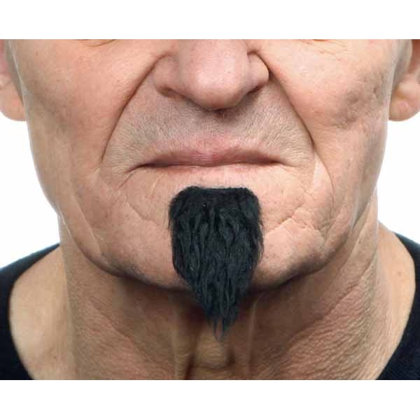 Black Moustache and Goatee Costume Accessory