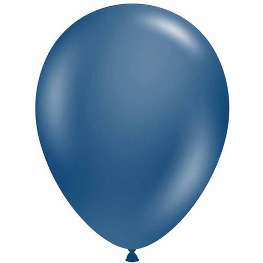 TUFTEX 17-Inch Navy Blue Latex Balloons, 50 Count