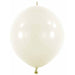 Anagram Frosty White 6-Inch Link Latex Balloons, 100 Pack
