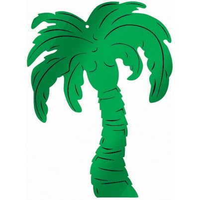 Palm Tree Foil Cutouts for Luau and Summer Parties