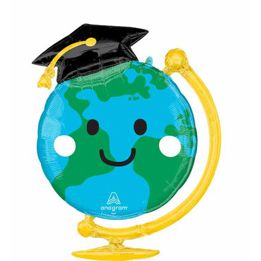 "29" Grad Fun Globe P35 With Ribbon - Complete Set For Graduation Parties"