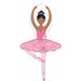 Ballerina Girl 43-Inch Shaped Foil Balloon
